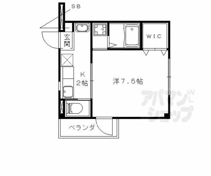 【Ｅｒｆｏｌｇ　ｆｒｅｉｄｅｎ２】間取