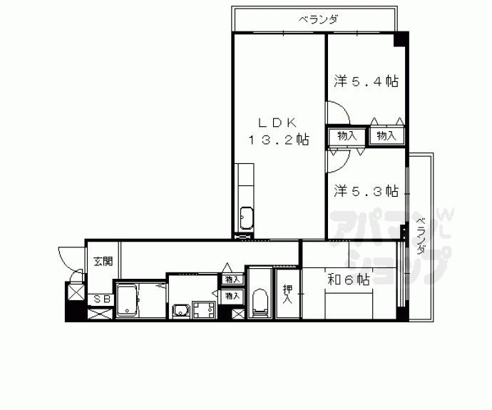 【サイト安朱】間取