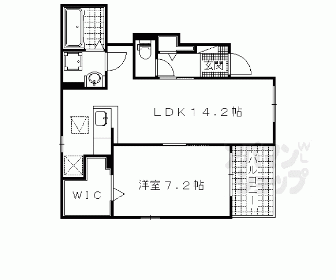 【ファミール２】間取