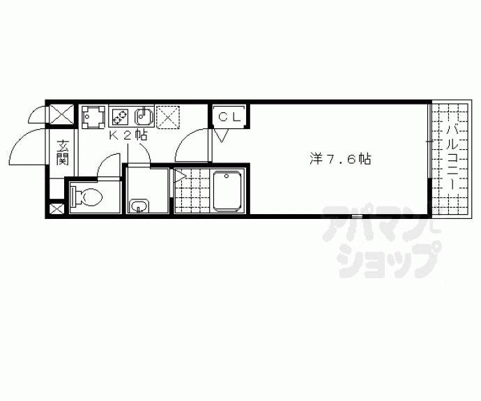 【ハミングバード御陵】間取