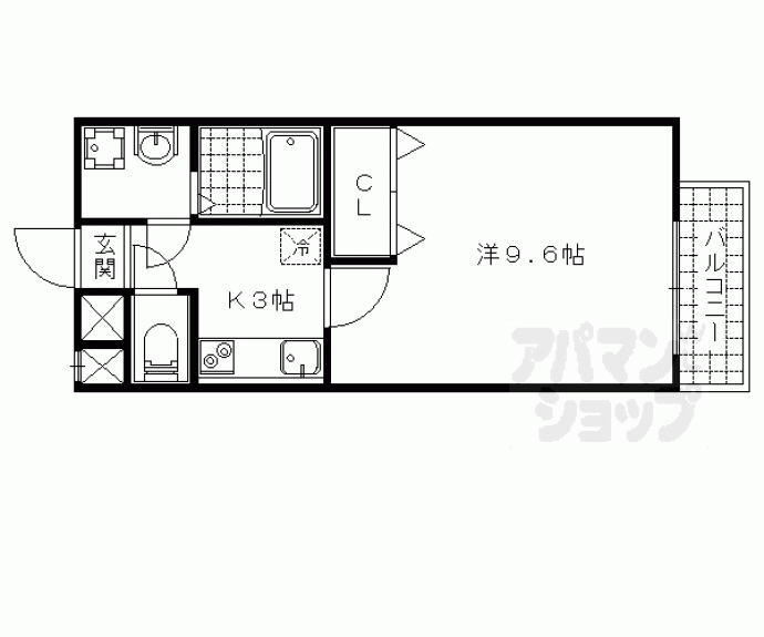 【エスペランサ山科】間取