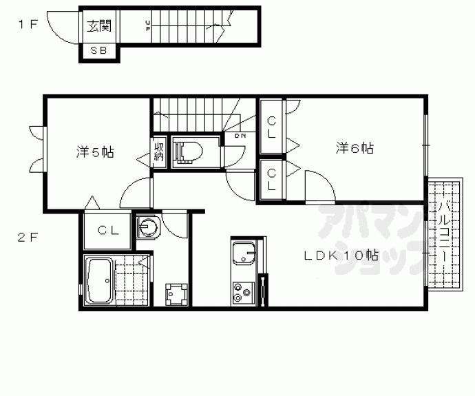 【シャーメゾンにしむら】間取