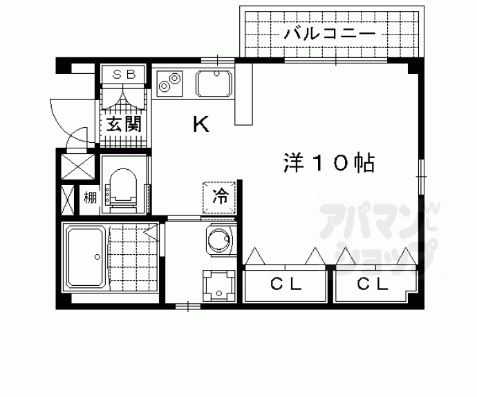 【エストプレ狐藪】間取