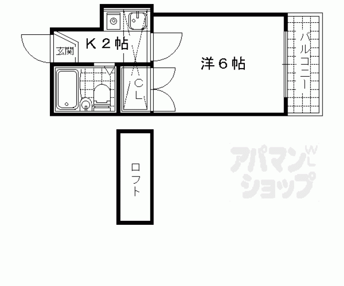 【山科第３】間取