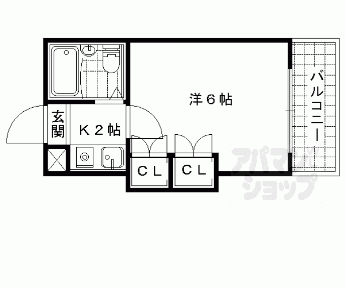 【山科第３】間取