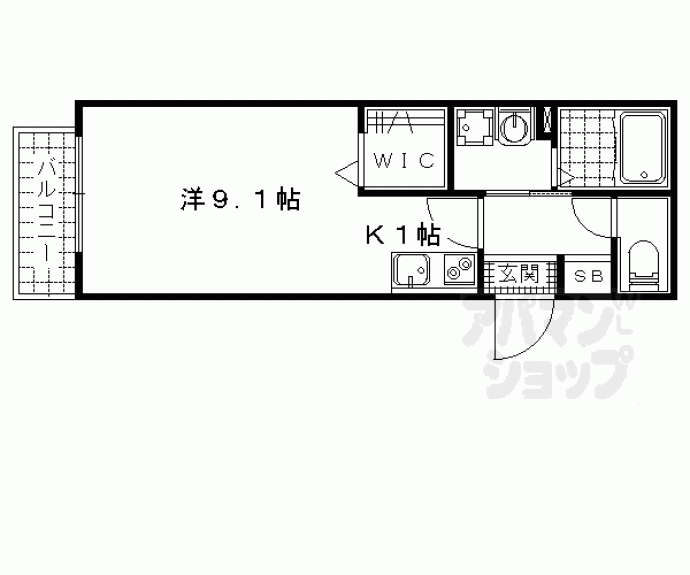 【恵盛マンション】間取