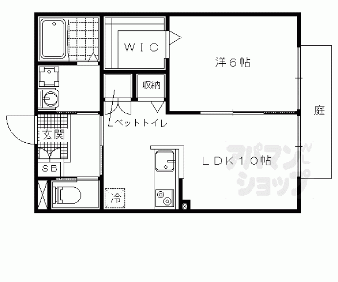 【ヴェネシェモワⅢ】間取