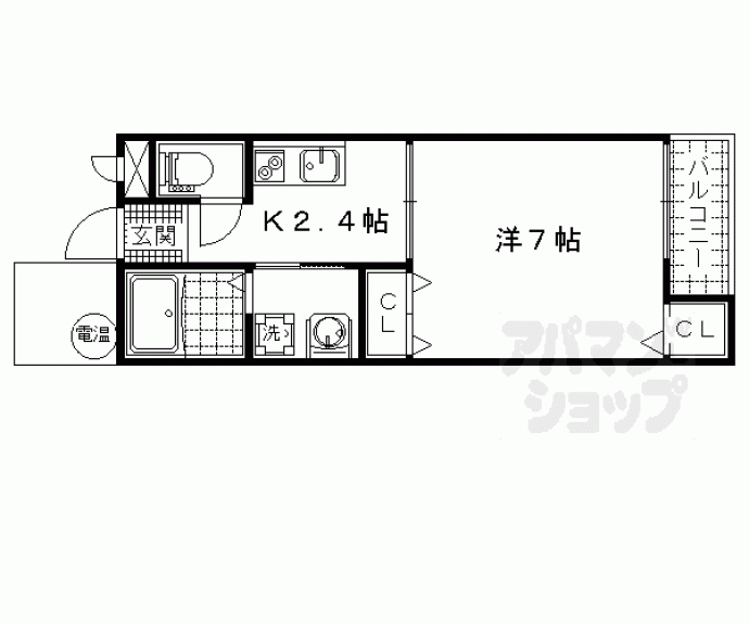 【コフレ八反畑】間取