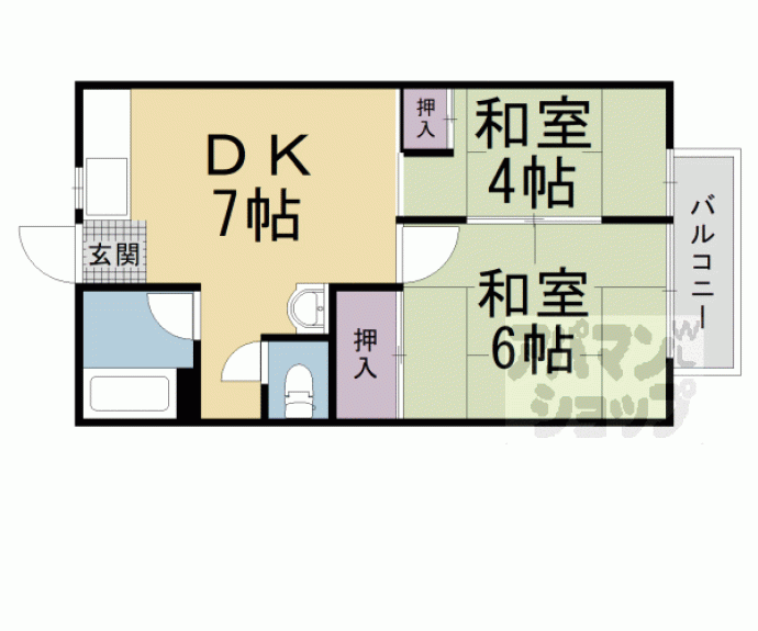 【鳴海マンション】間取