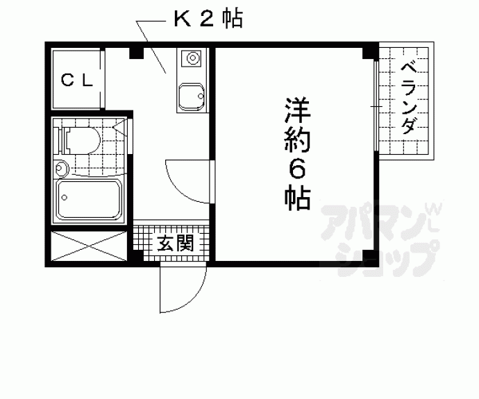 【ココ山科】間取