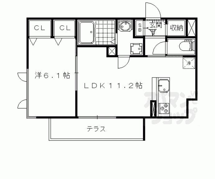 【シャーメゾン音羽草田町】間取