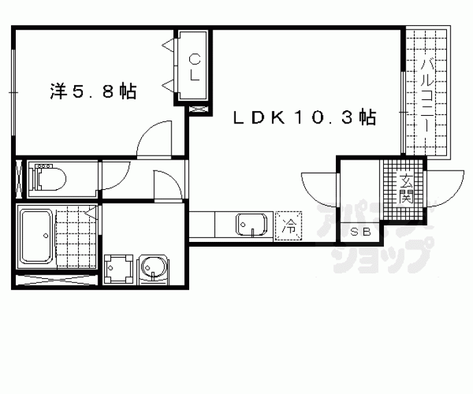 【Ｍ２　ＳＵＮＮＹ】間取