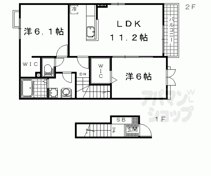 【シャングリラ小川】間取