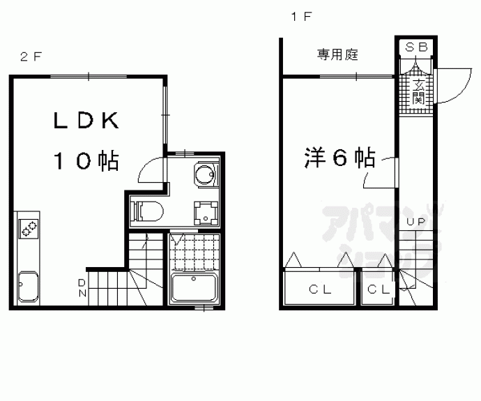 【プラウド御陵】間取