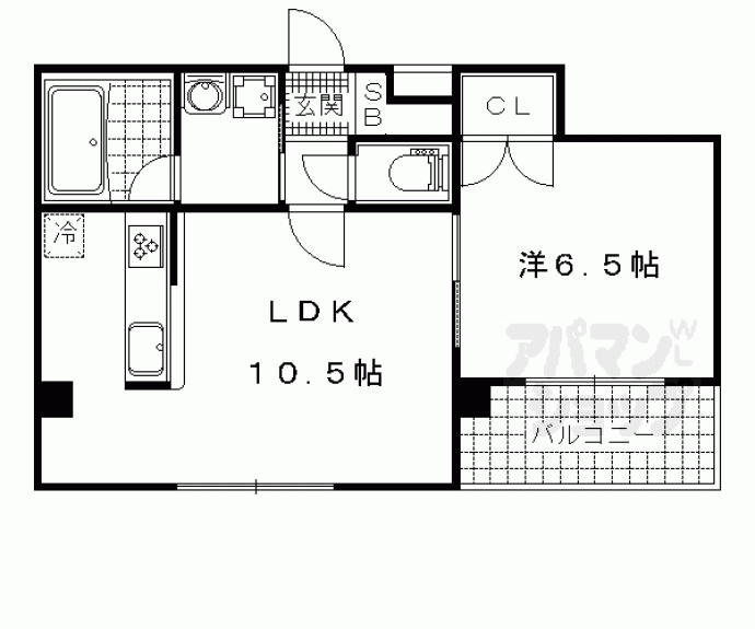 【グランコート東野】間取