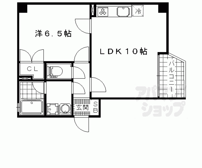 【グランコート東野】間取