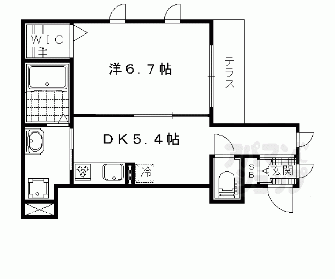 【ファミール西村】間取