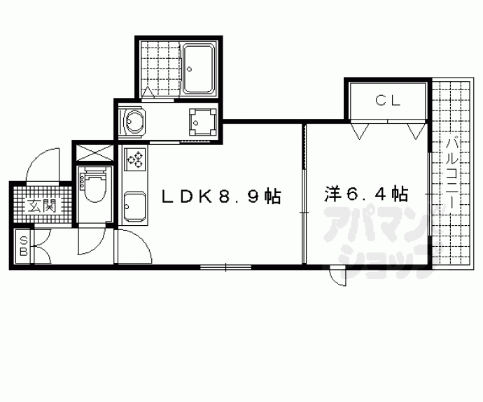 【メゾン廣瀬】間取