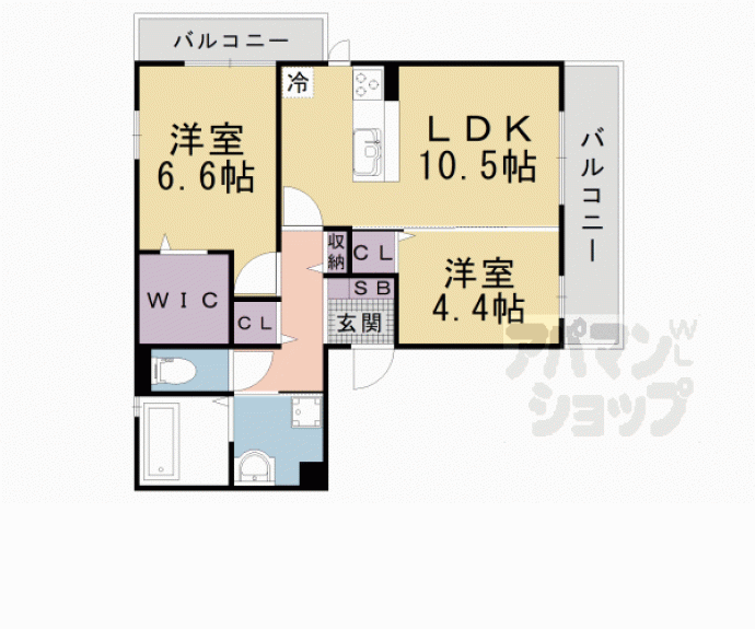 【ソレアード大塚】間取