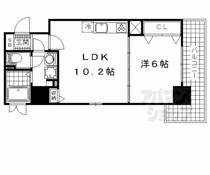 【ヴェルデュール】間取