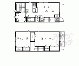 【ボナール東野Ｂ】