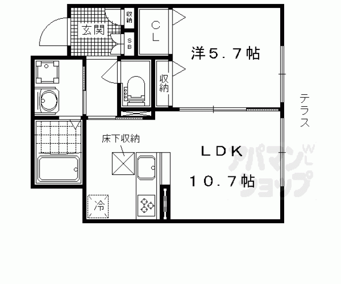 【シャーメゾンＭｉｓｈａ】間取