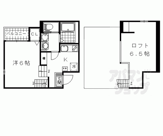 【セレサージュ山科】間取