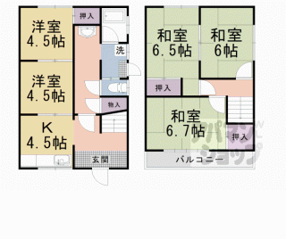 【御陵山ノ谷貸家】