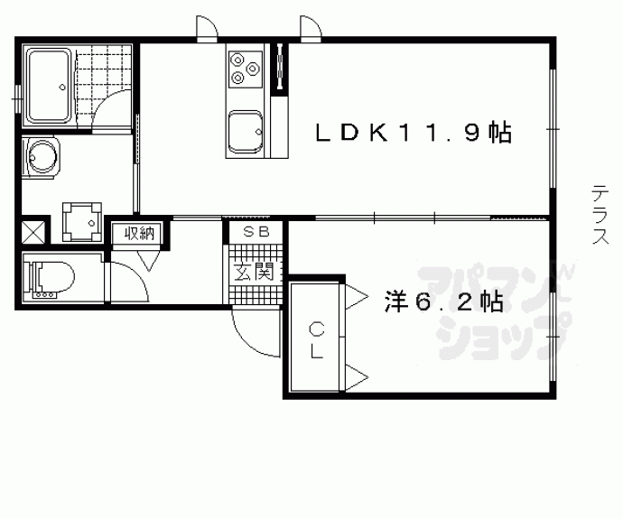 【シャーメゾンＫ・Ｙ】間取