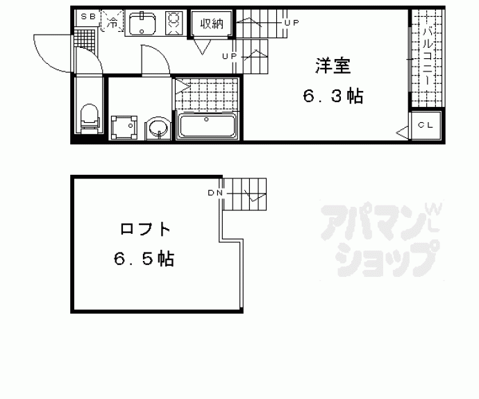 【ハーモニーテラス大宅辻脇町Ⅱ】間取