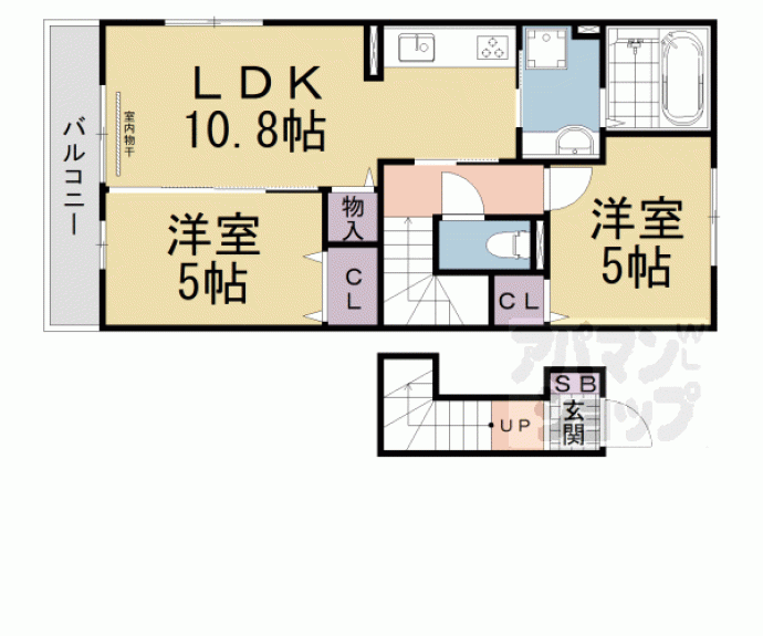 【Ｌａｎｔａｎａ】間取