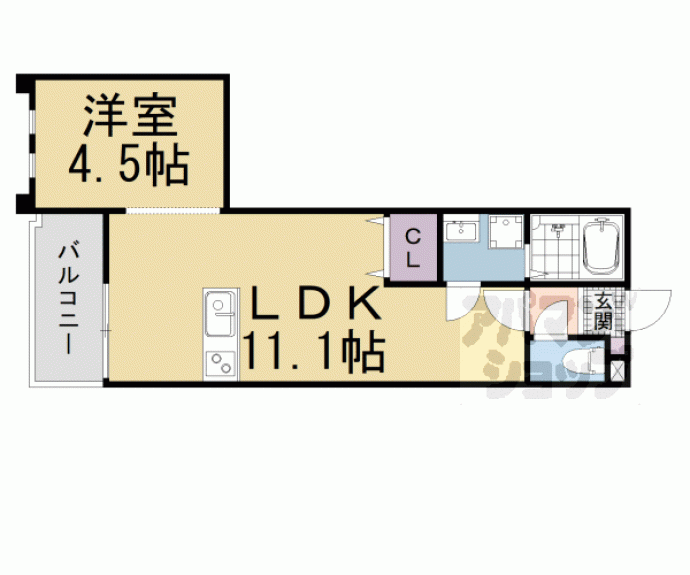 【セカンドステージマルイ】間取