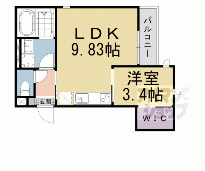 【ＷＥＳＴ　ＨＩＬＬＳ】間取