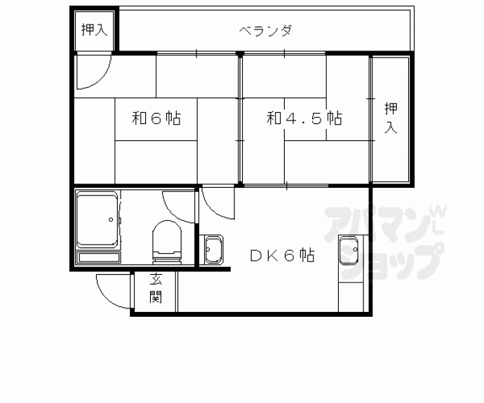 【ロイヤルマンション】間取