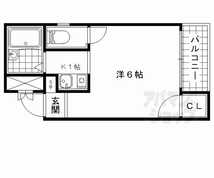 【キャビンエイト】間取