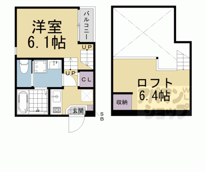 【ハーモニーテラス東野中井ノ上町Ⅱ】間取