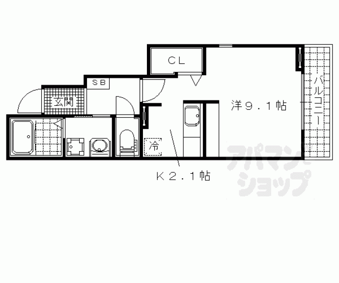 【キャメルチュイール】間取