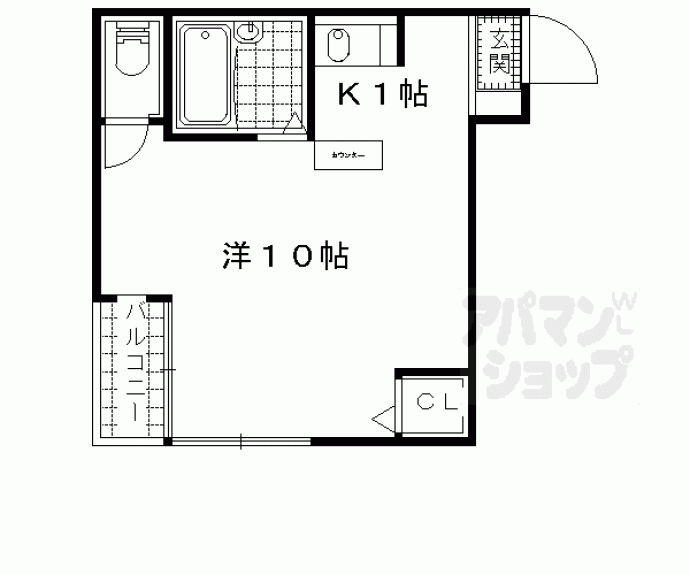 【プレアール滋賀追分】間取