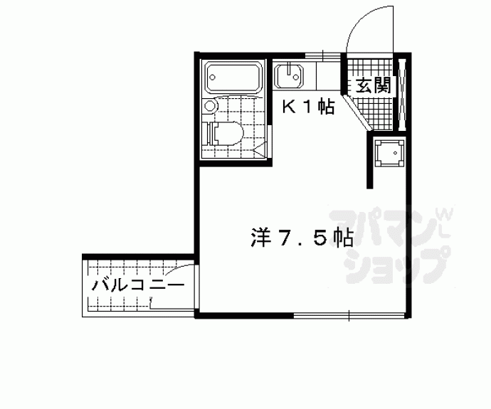 【プレアール滋賀追分】間取