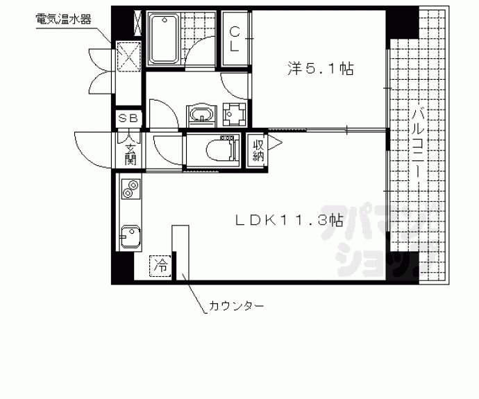 【レガーロ大津なぎさ公園】間取