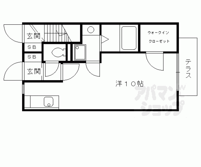 【ジュネス山元】間取