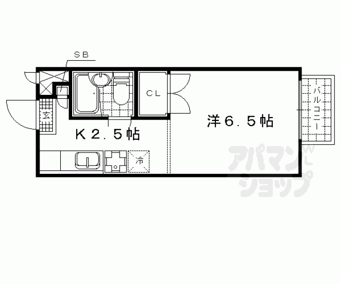 【ピア長等山】間取