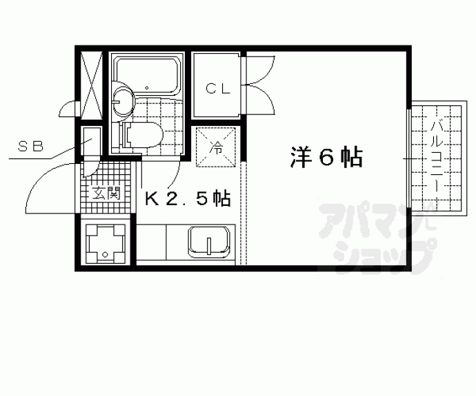 【ピア長等山】間取