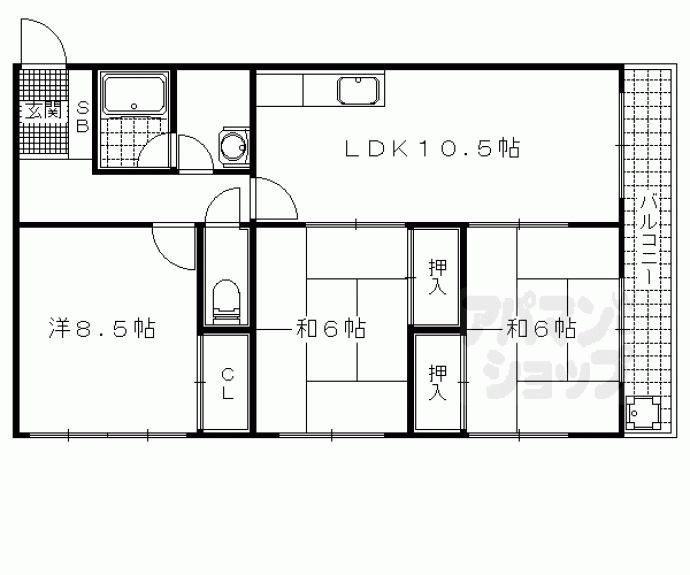 【パストラルホーム】間取