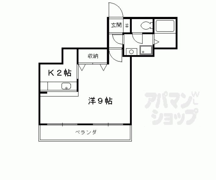 【メゾンシャルマン・エレガンテ】間取