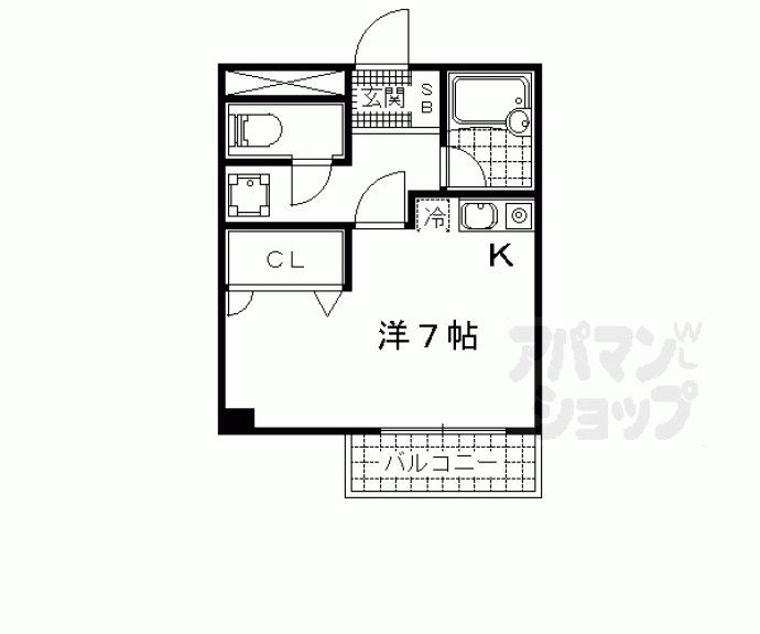 【ウエストマーシュ】間取