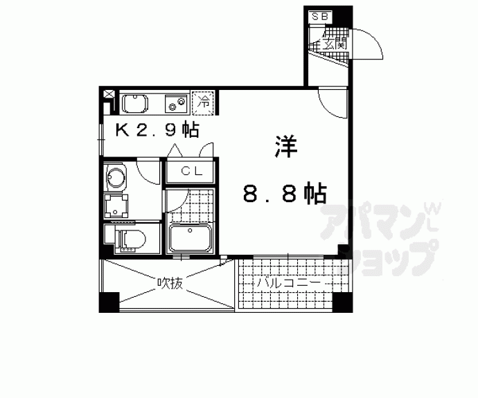 【ミラージュにおの浜】間取