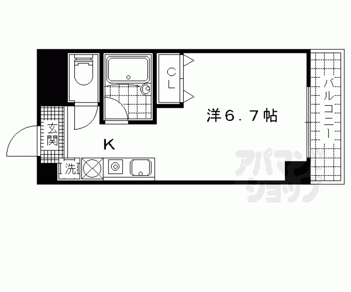 【エミネンスコート瀬田】間取