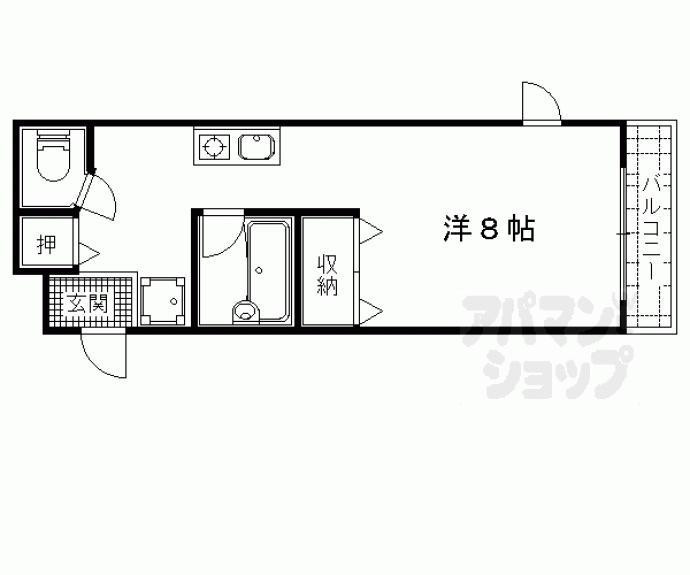 【エミネンスコート瀬田】間取