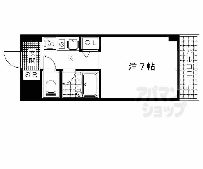 【萱野ビル】間取